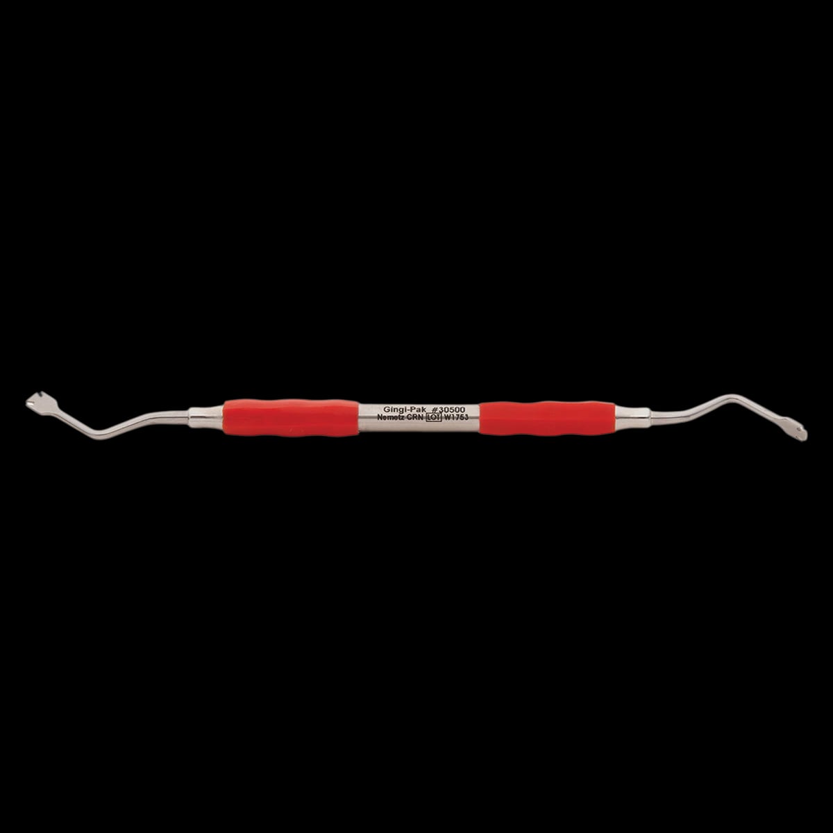 Gingi-Pak Nemetz Crown Remover, Double-End, 90° Offset, Silicone Grip, 1/Pk, 30500