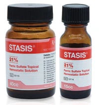 Gingi-Pak Stasis Hemostatic Solution, 21% Ferric Sulfate, 15 mL Bottle, 13114
