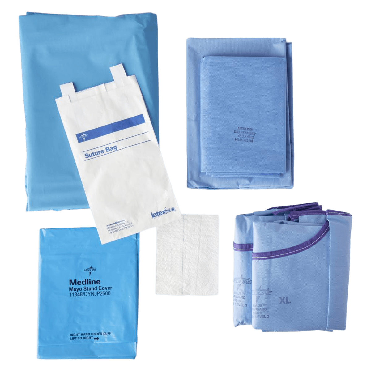 Medline Sirus Basic IV Surgical Pack