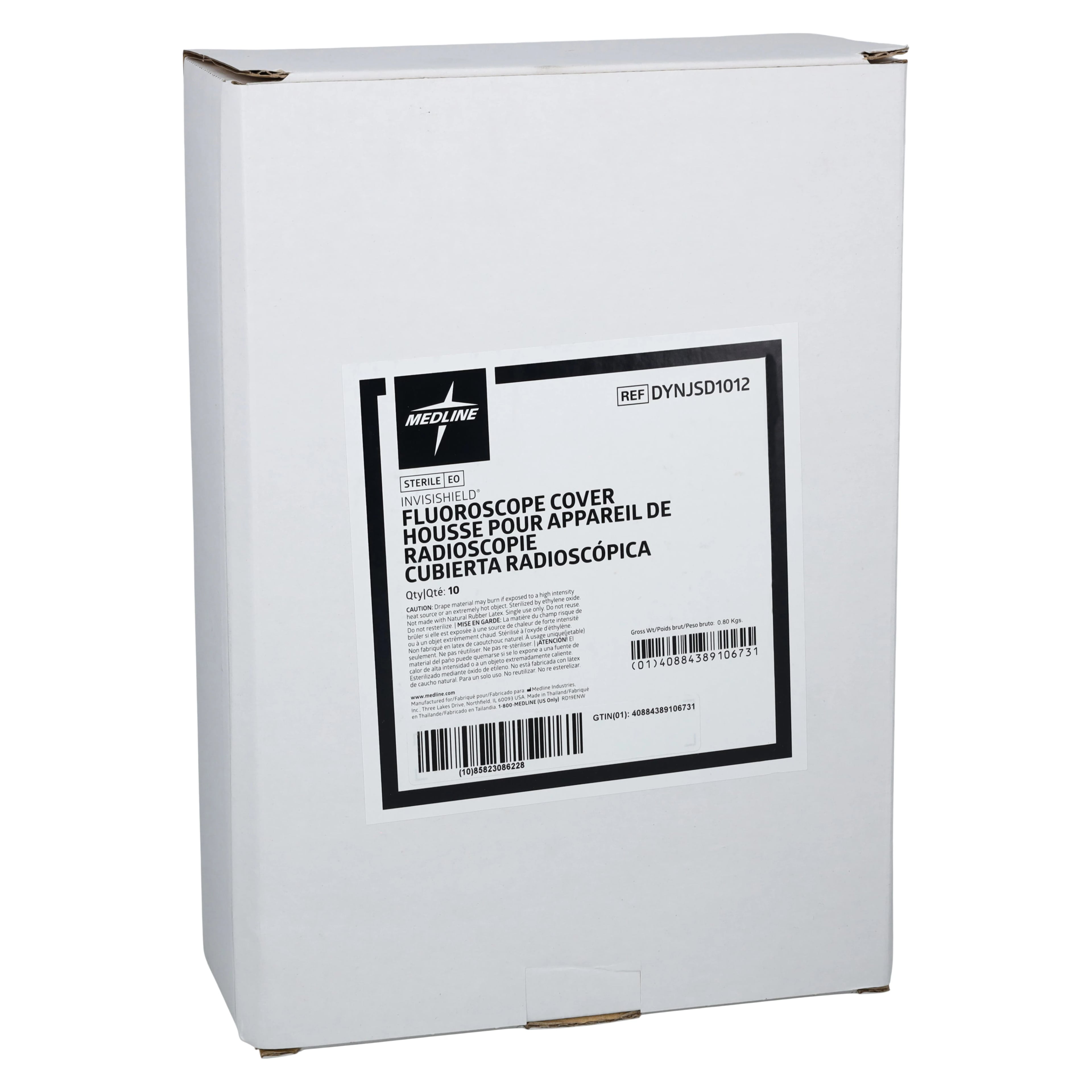 Medline InvisiShield Sterile Fluoroscope Drape, 36" x 44"