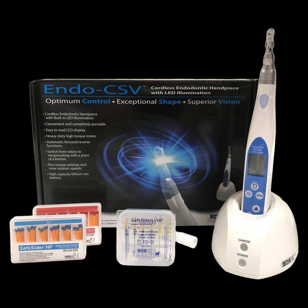 Endo-CSV Handpiece Kit 21mm, Cordless, Essential Dental Systems, 5121-00