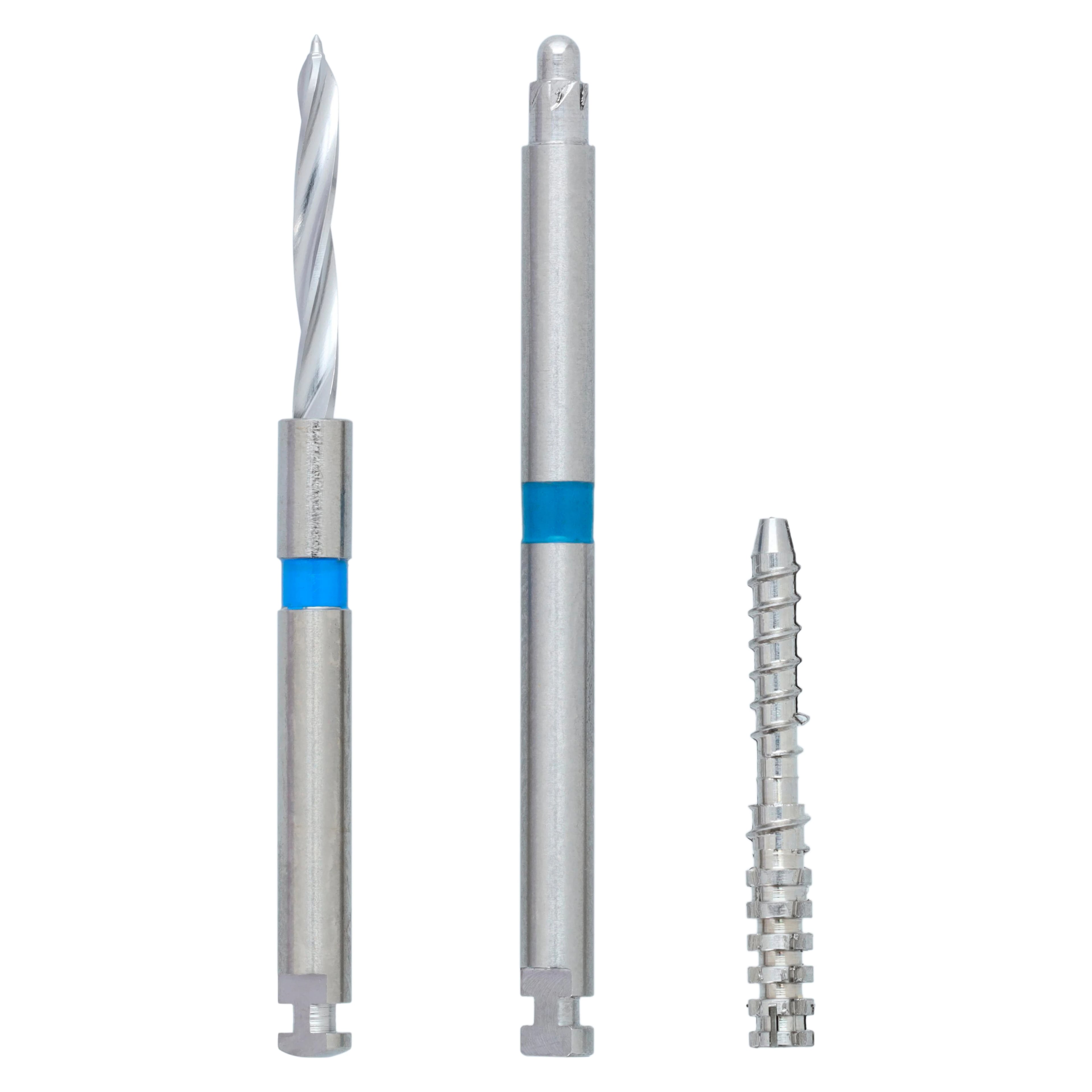 Flexi-Post Stainless Steel Economy Refill, Size #2, Blue, 30/Pk, 140-02