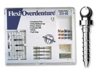 Flexi-Overdenture 4 Post Stainless Steel Introductory Kit, Sizes 1 & 2, 211-00