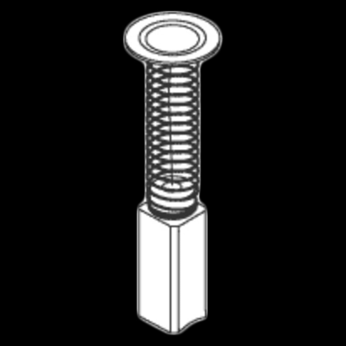 Replacement Brush for Cobra Mira Universal, 1/4x1/4x3/4", 2/Package