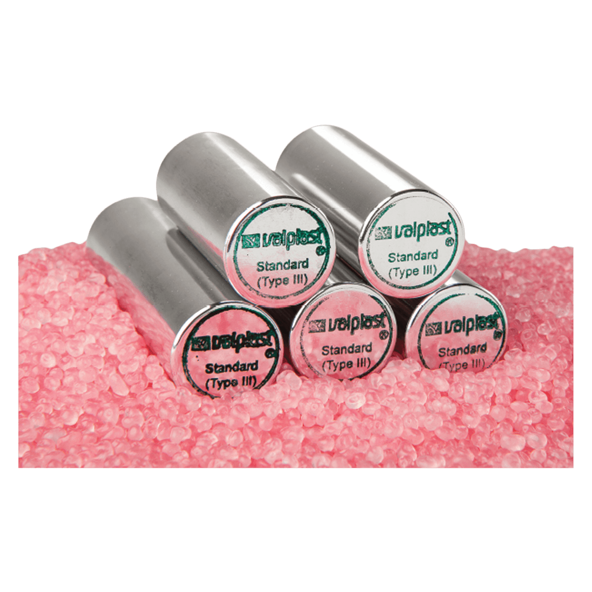 Valplast Flexible Denture Base Resin, Medium Light Pink, 28mm, Pack of 5
