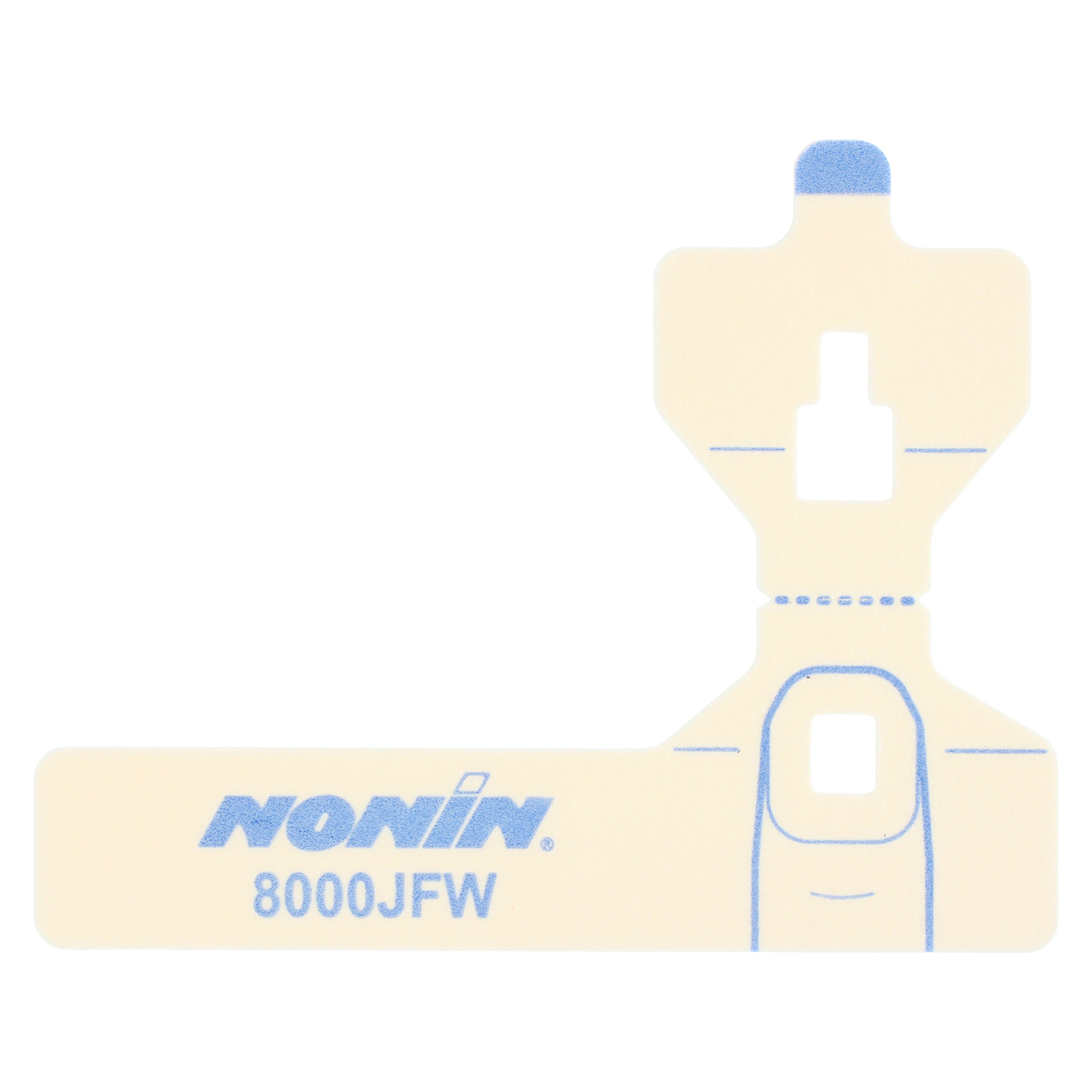Nonin Medical PureLight Flexiwrap Oximetry Sensor Wrap, Adult, For Adult Flex Sensor (8000J), 25/Package