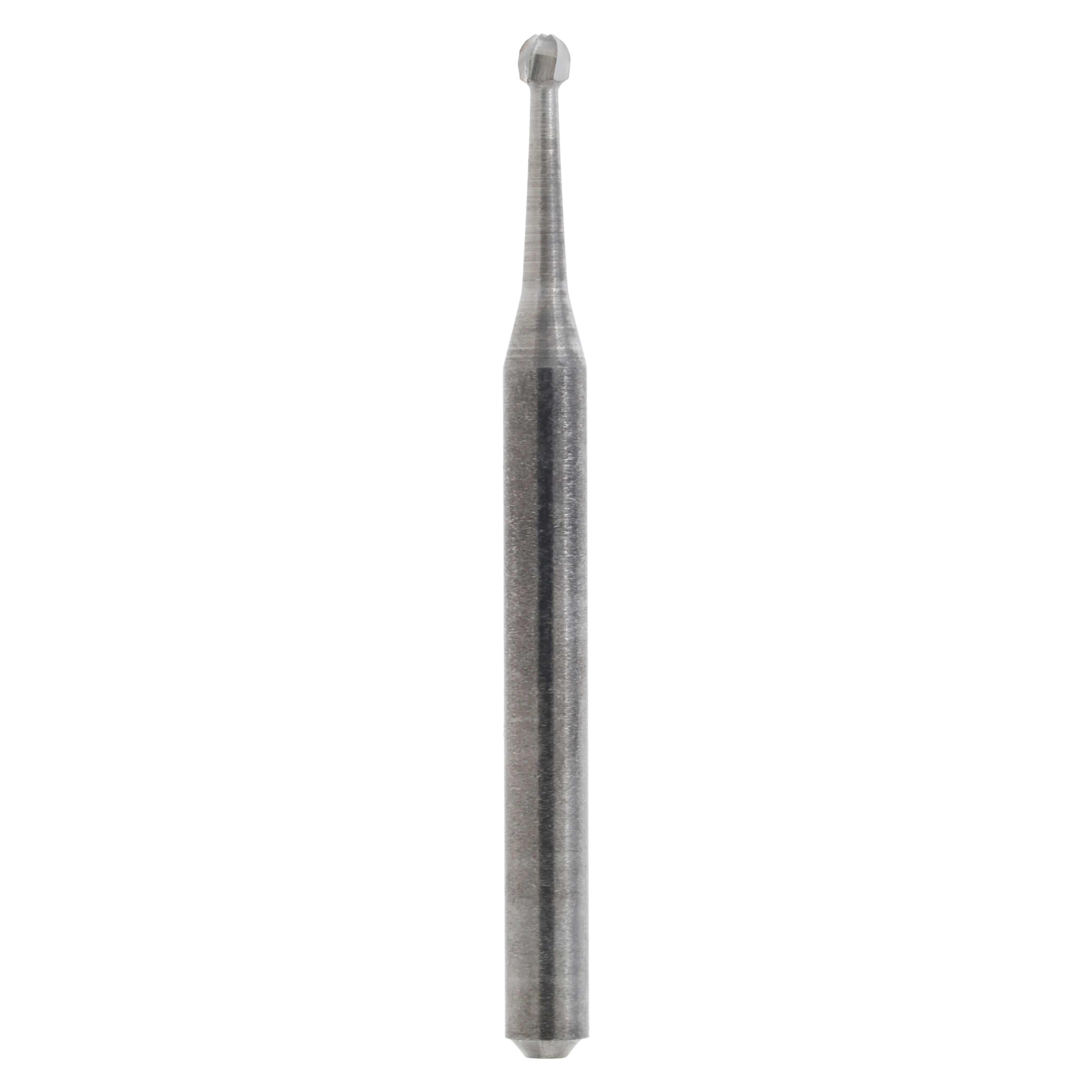 Alpen FG Carbide Bur, Round #2, 1.0 mm, Friction Grip, 10/Pkg, R100002