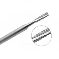 Alpen FG Carbide Bur #56, Straight Fissure, Friction Grip, 0.9 mm Diameter, 10/Pack