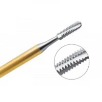 Alpen Speedster Metal Cutter Carbide Bur, FG, Round End Cross Cut Fissure, #1557G, 1.0 mm, 10/Pk, R41557G