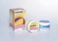 Coltene Affinis Putty Soft Fast Set Vinylpolysiloxane Impression Material, Beige Base & White Catalyst, 600 mL (2 x 300 mL), C6531