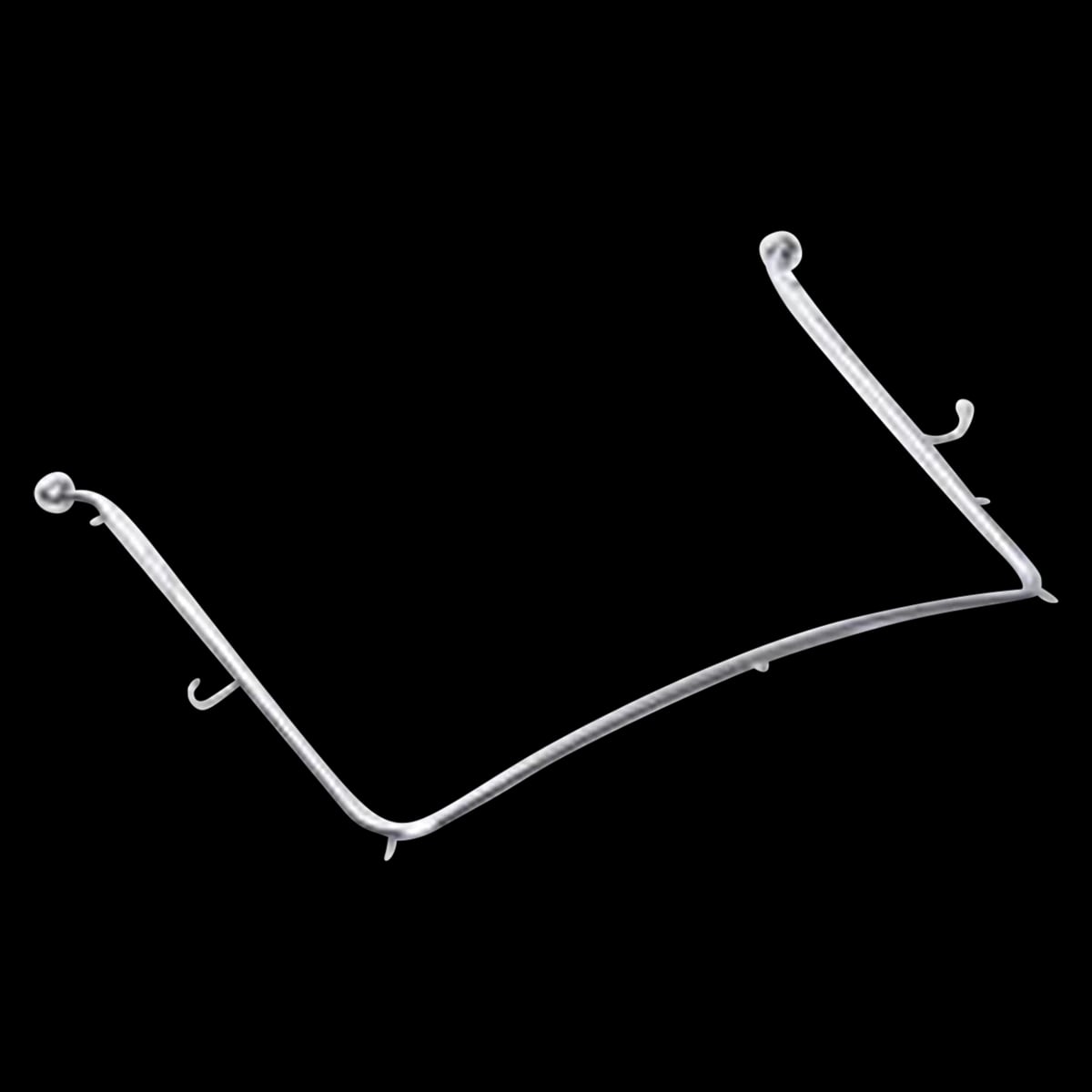 Hygenic Rubber Dam Frame, Metal, 6" (152 mm), Autoclavable, H07083