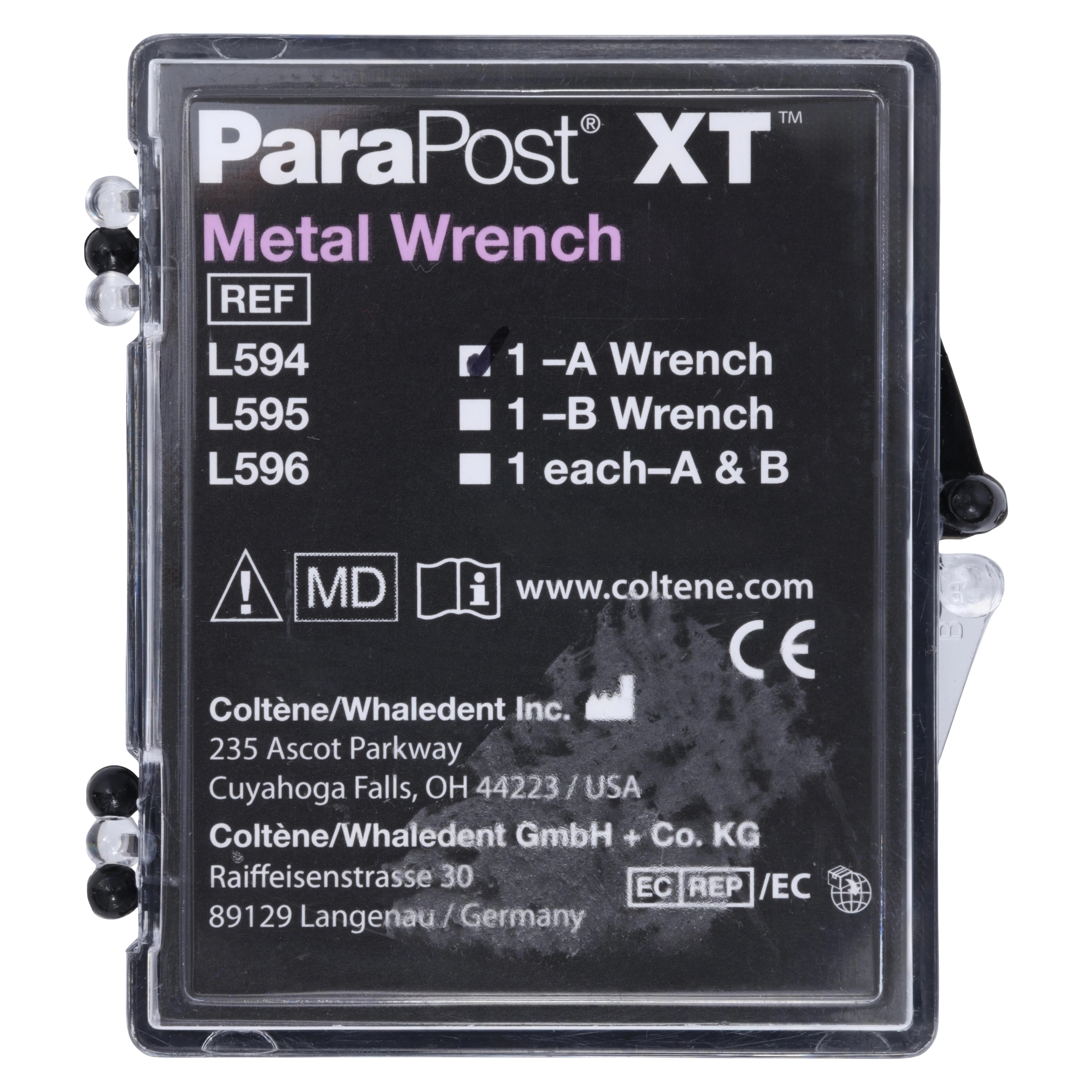 ParaPost XT Metal Wrench A for Sizes 3, 4, 4.5, L594