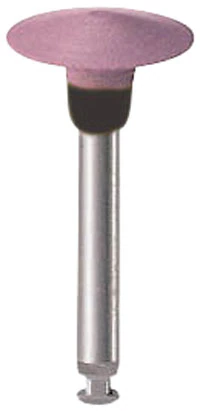 Alpen Ceramic Plus Polisher, Small Lens, Fine Grit, RA (Right Angle) Shank, 5/Pkg, #RP230339RA