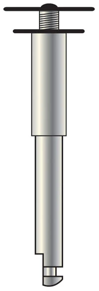 Coltene Alpen Polisher Mandrel, Right Angle, 5/Pkg, RP255049RA