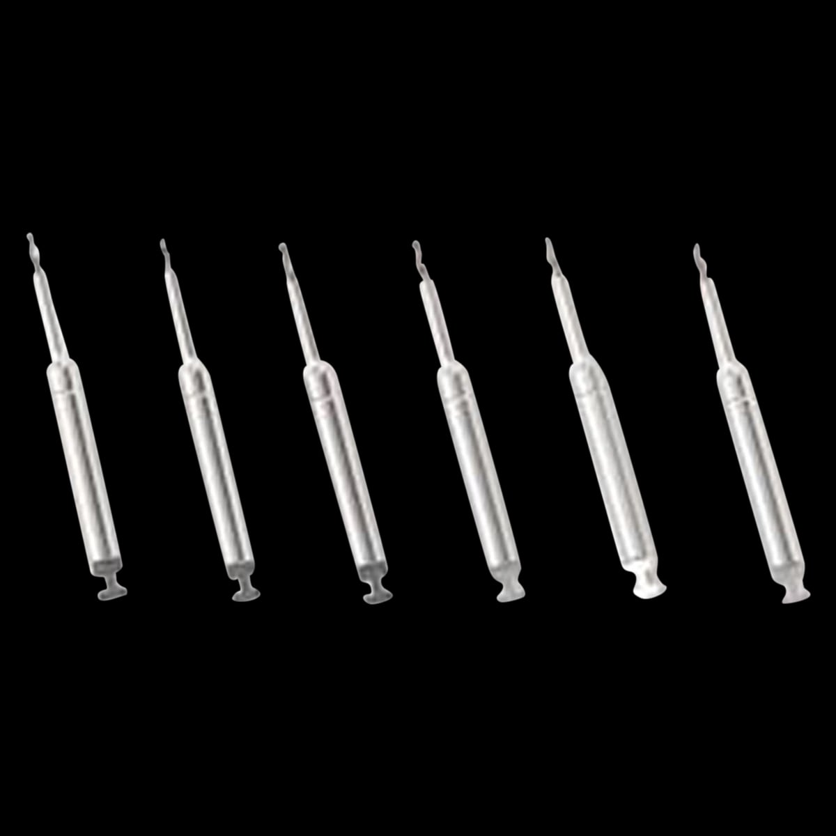 TMS Kodex Twist Drill, K93, Minim, Silver, 0.021" x 0.157" (0.525 mm x 4 mm), Without Depth Limiting, 6/Pk