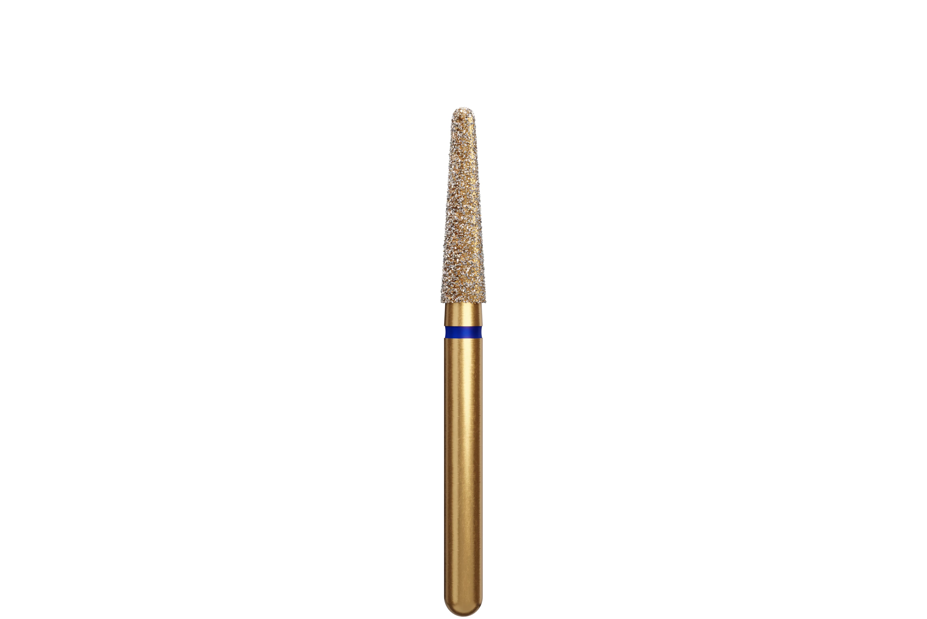 Alpen Multilayer Diamond Bur FG 856-021C, Coarse Grit, Round End Taper, 5/Pk