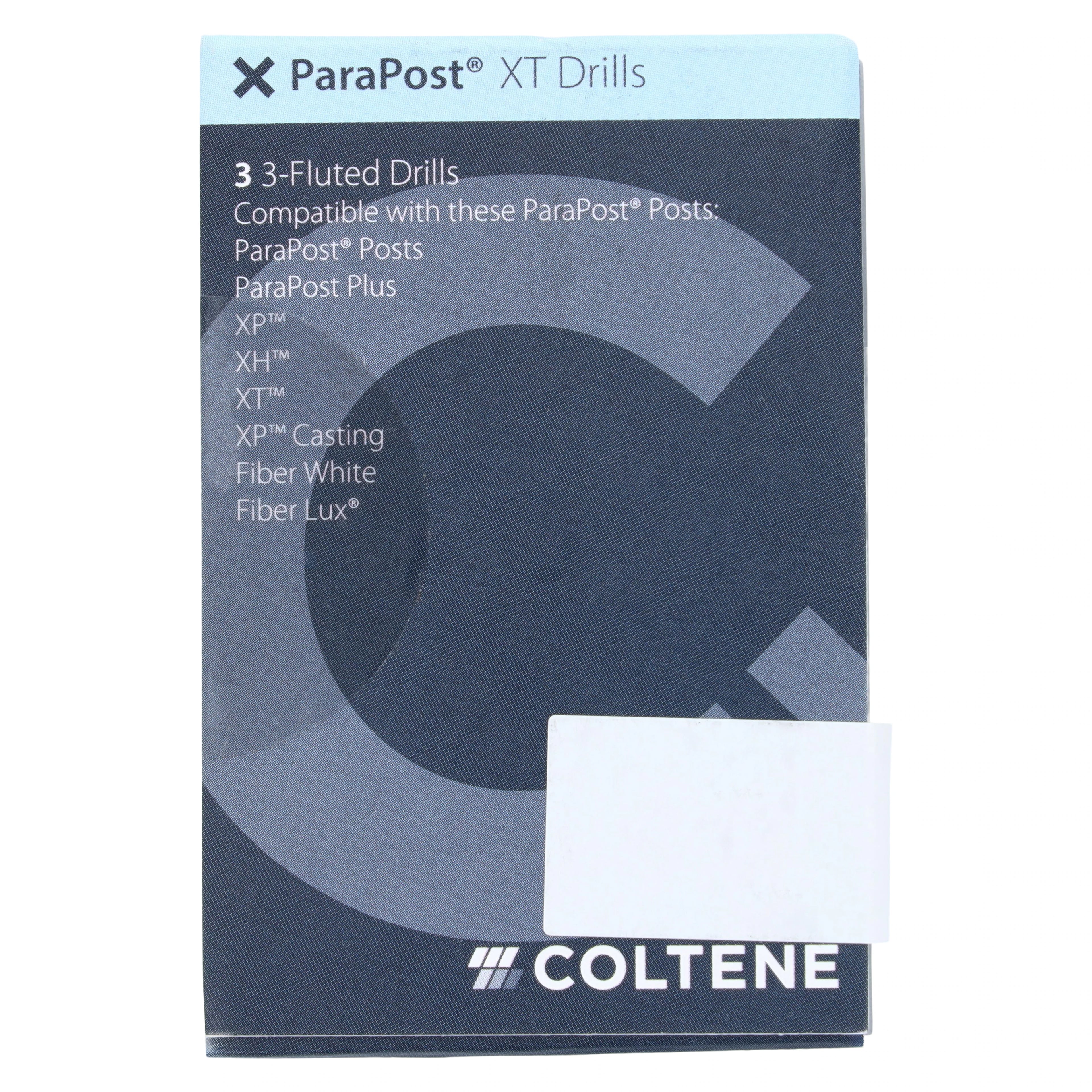 ParaPost XT Drill, Size #4, 0.040" (1.0 mm), Yellow, 3/Pk, P624-0