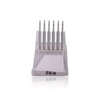 Coltene TMS Kodex K89 Pink Depth-Limiting Twist Drill, .0135" x .051" (0.350 mm x 1.3 mm), 6/Pk