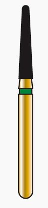 Alpen Multilayer Diamond Bur, FG, Round End Taper, #856, 1.8 mm, Coarse Grit, Blue, 5/Pk, R856C018FG