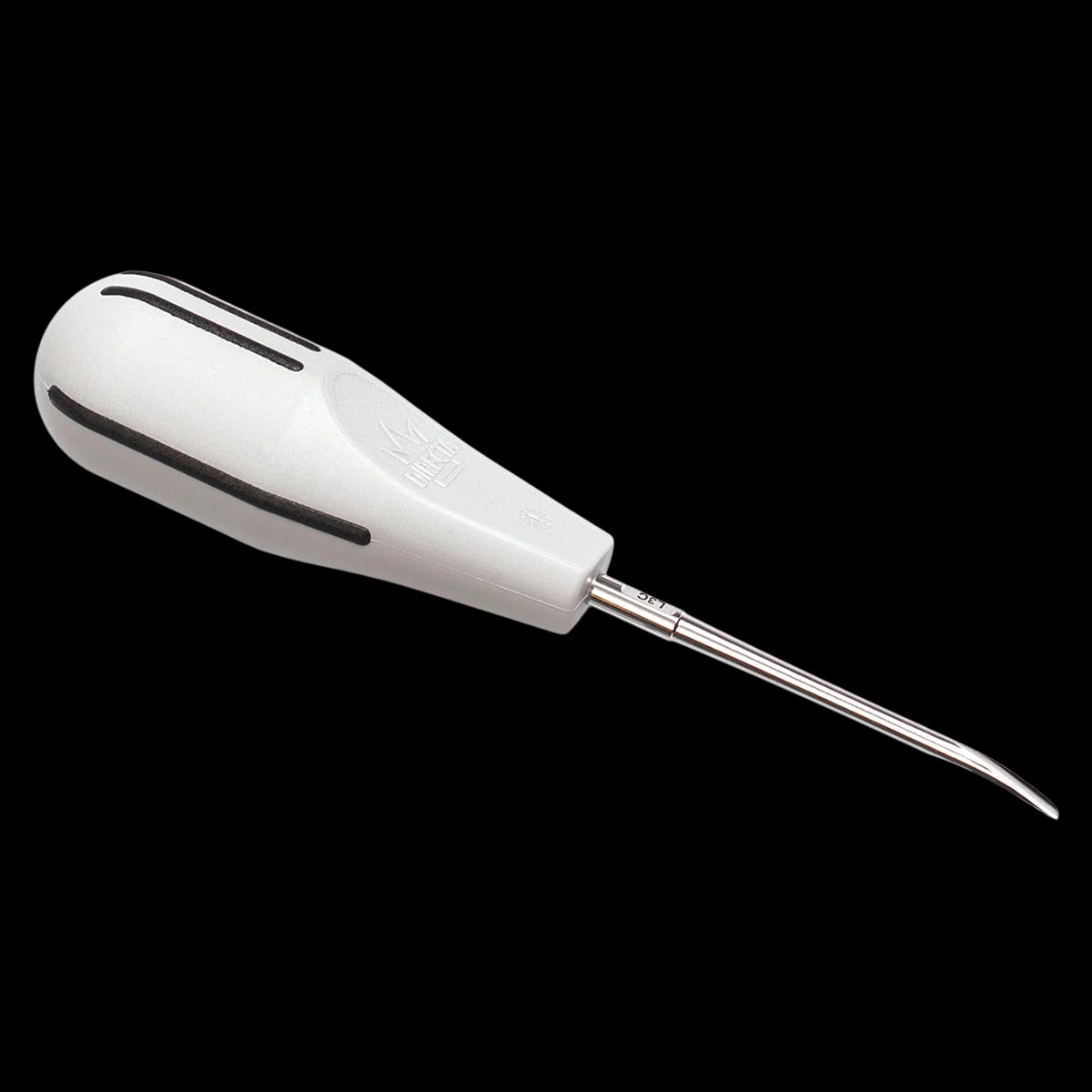 Directa Dental Luxator Periotome L3C, 3mm Curved Blade, Black, 1/Pk, 506341