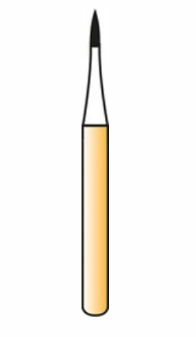Alpen SteriX Pear Single-Use Sterile FG Carbide Bur, #330, 0.8 mm Diameter, 50/Bx