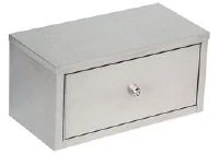 Omnimed Narcotics Cabinet, Steel, 8" x 16" x 8"