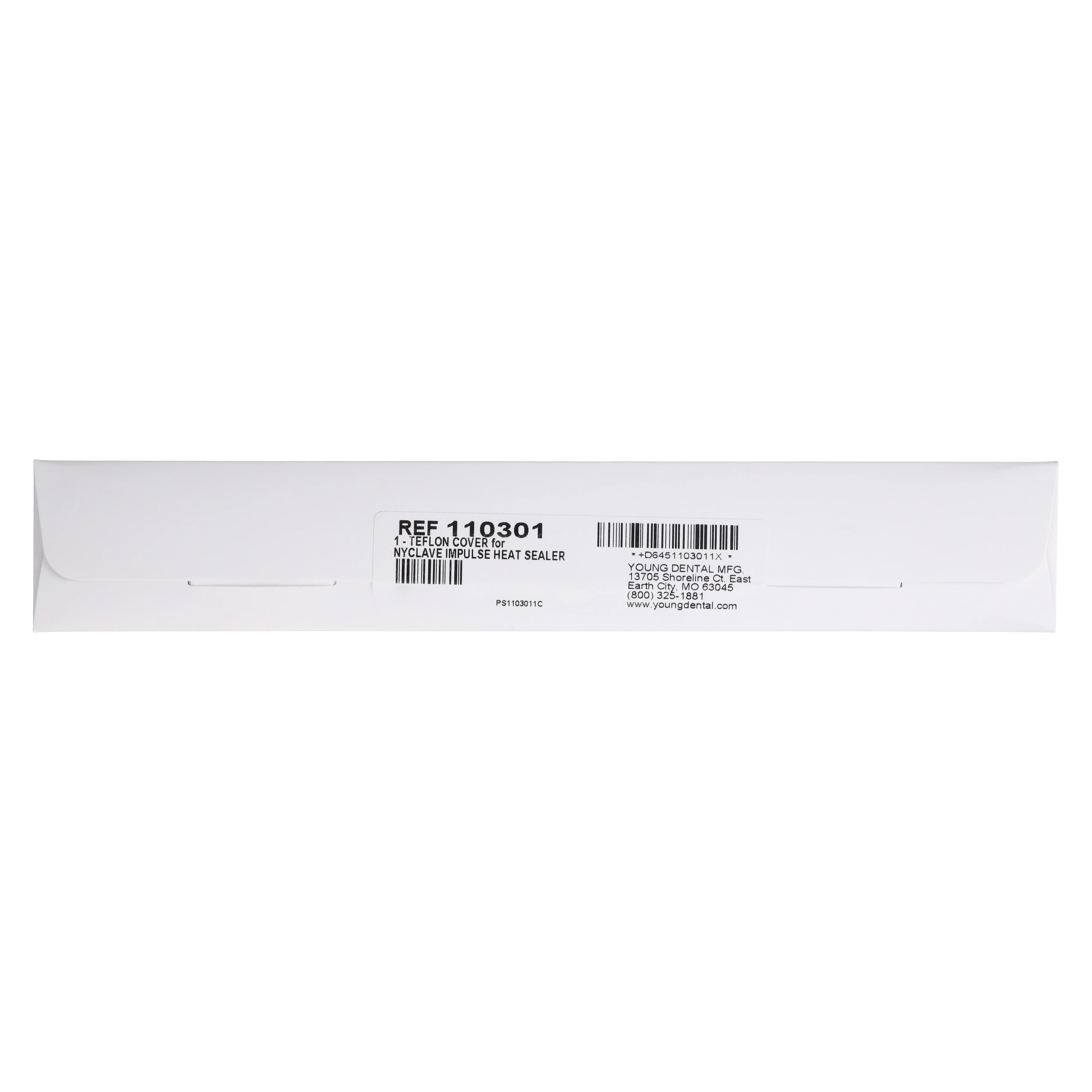 Young Dental Nyclave Impulse Heat Sealer Teflon Cover, 110301