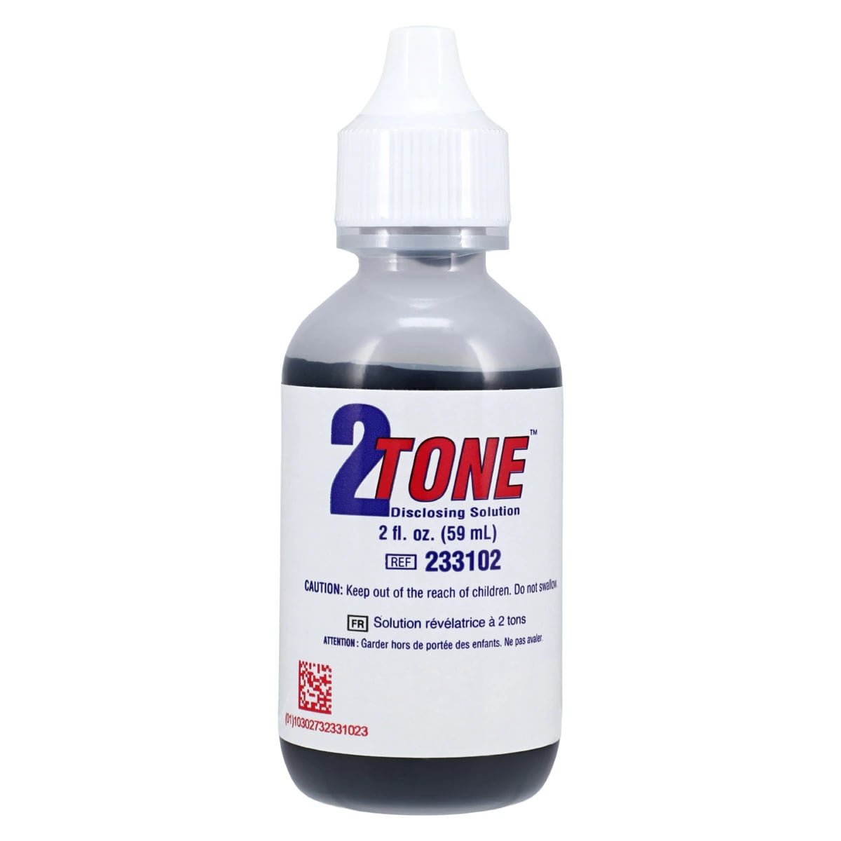 Young Dental 2Tone Disclosing Solution, Liquid, 2 oz Bottle, 1/Pk, 233102