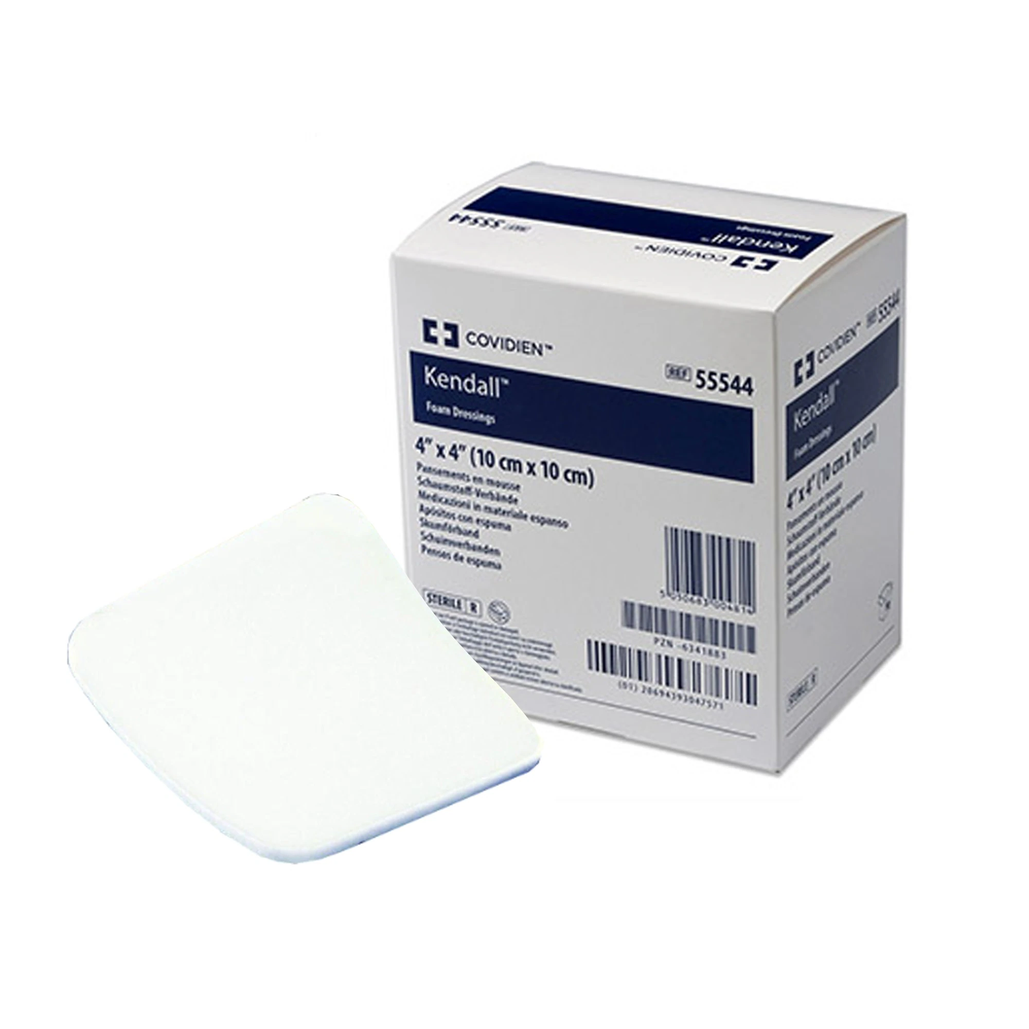 Copa Ultra-Soft Hydrophilic Foam Dressing, 4x4", Sterile, Super Absorbent, Latex-Free