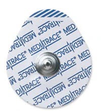 Electrode EKG Medi-Trace 200, 1-3/8" Foam/Hydrogel, 100/Bag