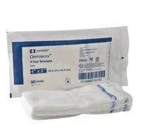 Dermacea 100% Cotton All Purpose Sponge, 4x8", 16 Ply, Sterile, X-Ray Detectable, Latex-Free