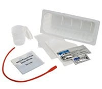 Cardinal Health Dover Catheter Tray, 14 Fr, Open Urethral Catheter