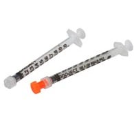 Cardinal Monoject Tuberculin Syringe, 1cc/1mL, Luer Lock Tip, Low Dead Space, Disposable, 60/Box