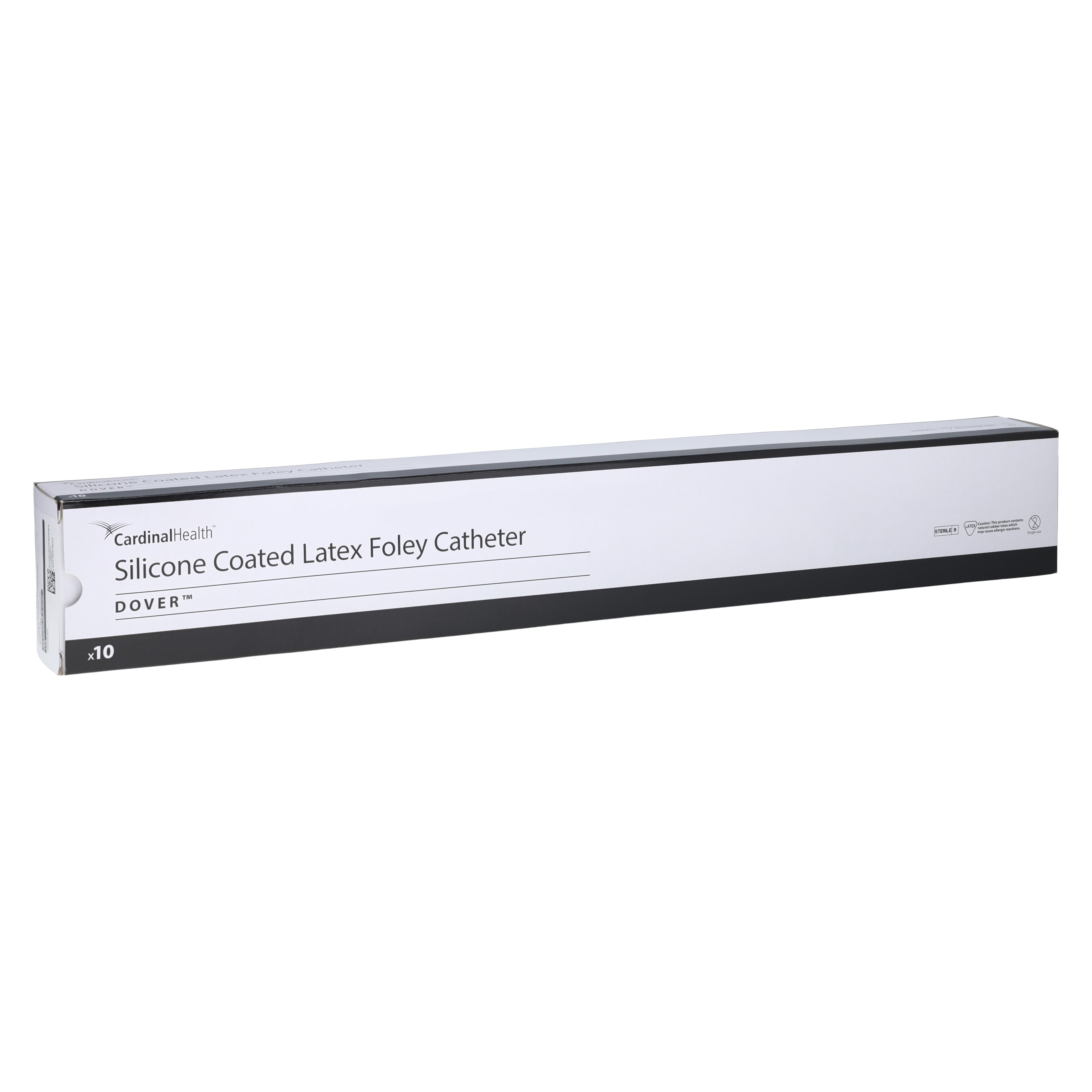 Catheter Foley 24FR 30cc 2-Way Straight Tip Silicone Coated Latex 17"