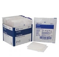 Curity Cover Sponge 4"x4" Sterile, 2/Pk, 50/Bx, 2913