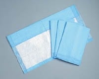 Cardinal Simplicity Underpad Mod, Wings Basic, 17x24", Moderate Absorbency, Fluff/Polymer Core, Light Blue, 300/Ca