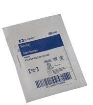 Kerlix Super 100% Cotton Gauze Sponge, 6x6-3/4", Sterile, Medium Woven, Pre-Washed, Latex-Free, 2/Pack
