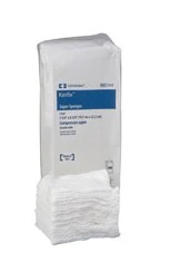 Kerlix Super 100% Cotton Gauze Sponge, 7-3/4 x 8-3/4", Non-Sterile, Large, Woven, Pre-Washed, Latex-Free