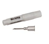 Monoject Hypodermic Needle, 18G x 1", Non-Coring, Regular Tri-Beveled, Sterile, Green, 1000/Case