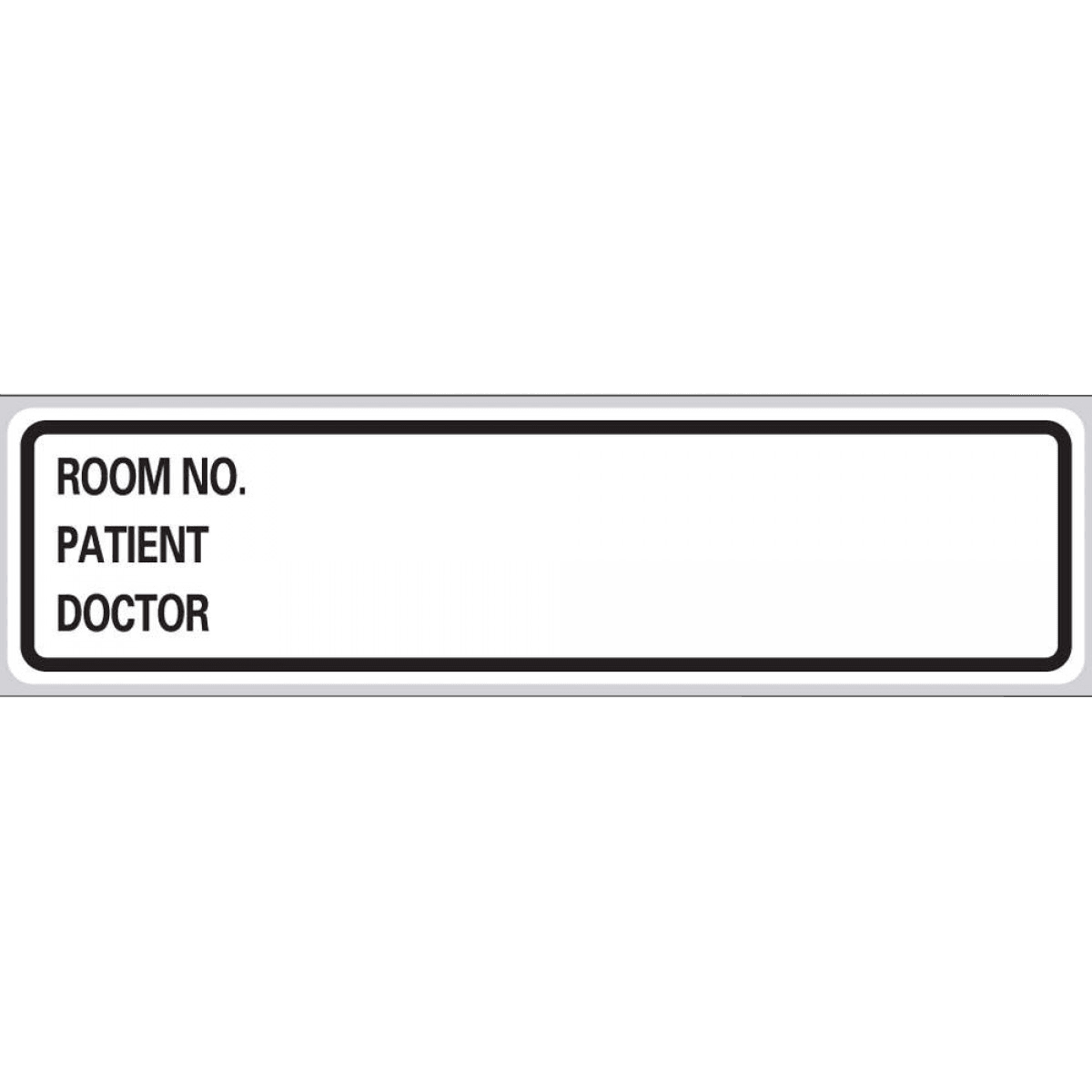 Precision Dynamics Label Chart Imprinted, White, 200/Roll