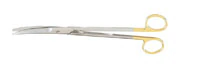 Miltex-Integra Mayo Dissecting Scissors, Curved, 9", Tungsten Carbide, Reusable