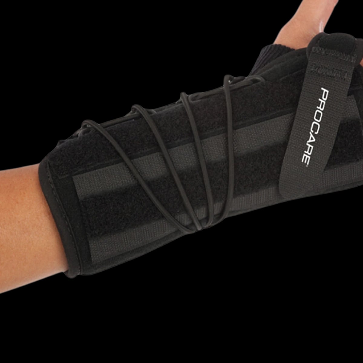 DJO Quick-Fit II Universal Wrist Brace, Adult, Nylon Foam, Fits Up to 10"