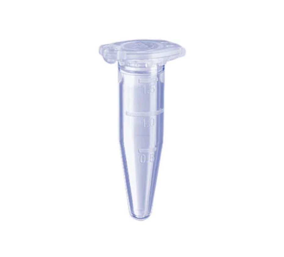 Eppendorf Safe-Lock Microcentrifuge Tube, 1.5 mL, Polypropylene, Graduated, Blue, Snap Cap, Conical Bottom, Autoclavable, 500/Pk