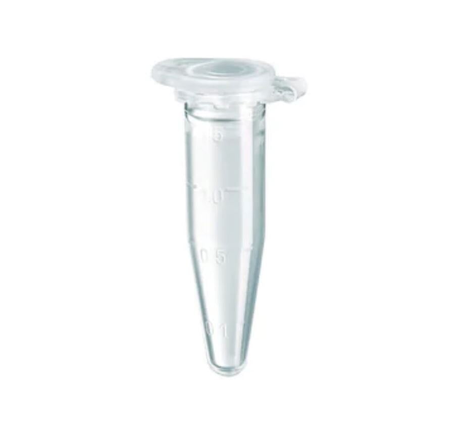 Eppendorf Flex-Tubes Microcentrifuge Tubes, 1.5 mL, PCR Clean, Clear, Autoclavable, 500/Pk