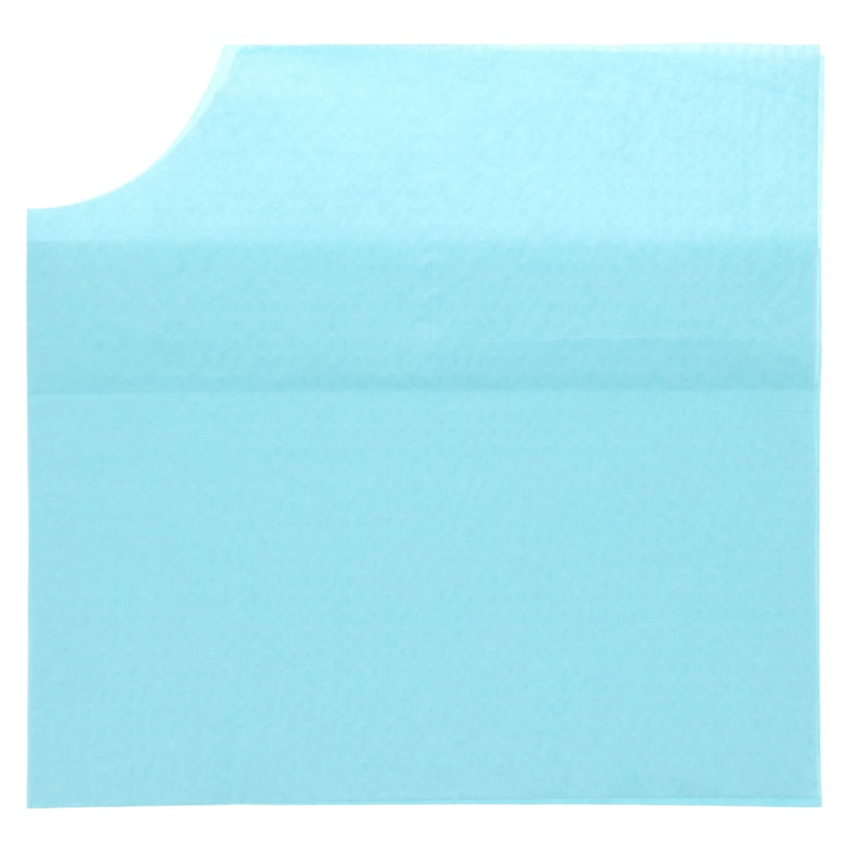 TIDI Ultimate Contour Neck Patient Bibs, 3-Ply Tissue with Poly-Back, Blue, 18" x 22", 400/Case, 917903