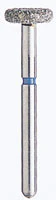 BluWhite Diamond™ Bur FG, Wheel, Regular Grit, Blue Ring, #835R, 4.7 mm Diameter, 1.0 mm Length, 5/Pkg