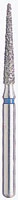 BluWhite Diamond Bur FG Regular Round End Taper, Blue Ring, #716R, 1.4 mm Diameter, 9.8 mm Length, 5/Pkg