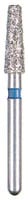 BluWhite Diamond™ Bur FG #780R, Regular Grit, Blue Ring, Cone Taper Flat End, 2.3 mm Diameter, 7.2 mm Length, 5/Pkg