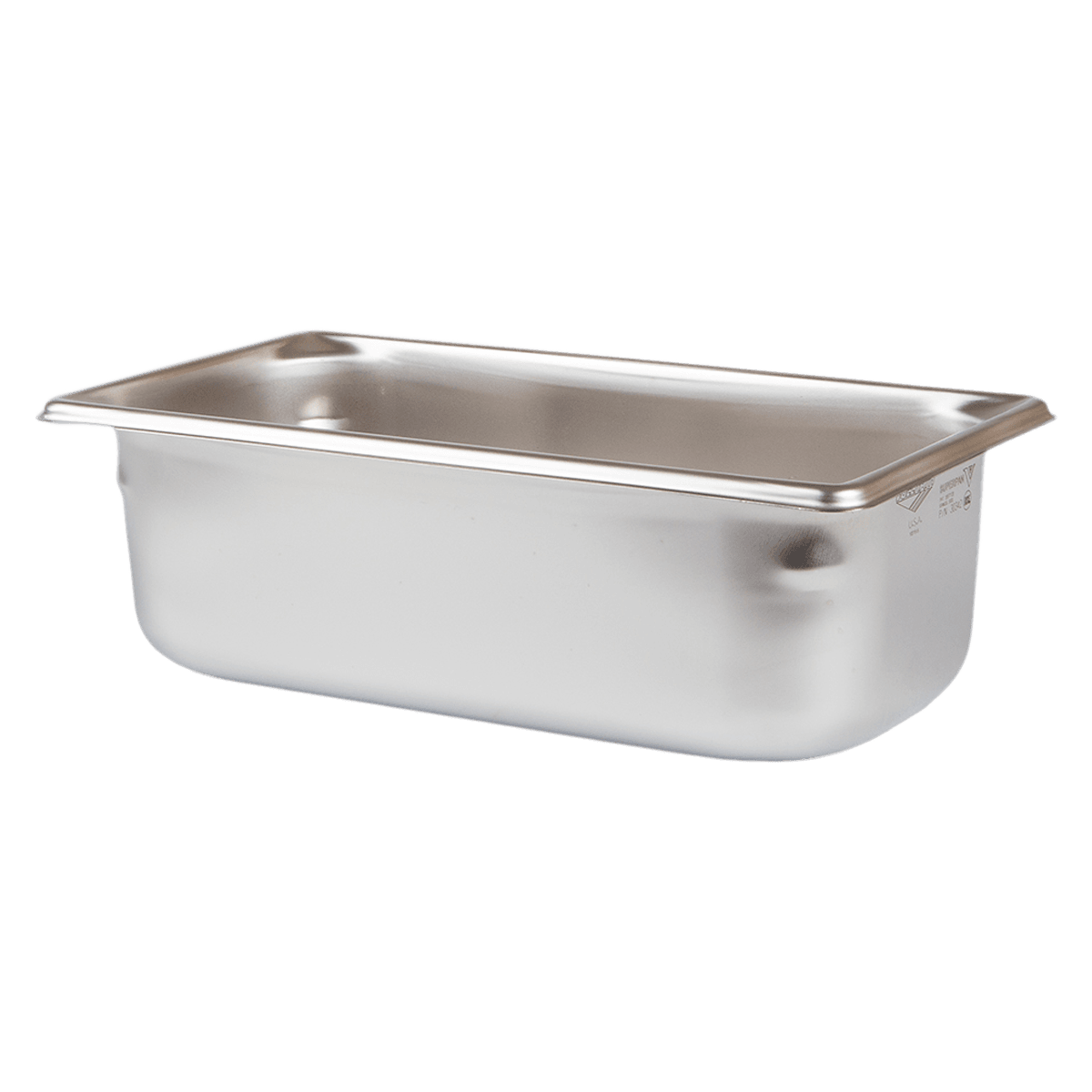 Medegen Instrument Tray, 1/3 Size, 6-7/8 x 12-3/4 x 4 Inches, Stainless Steel, Each