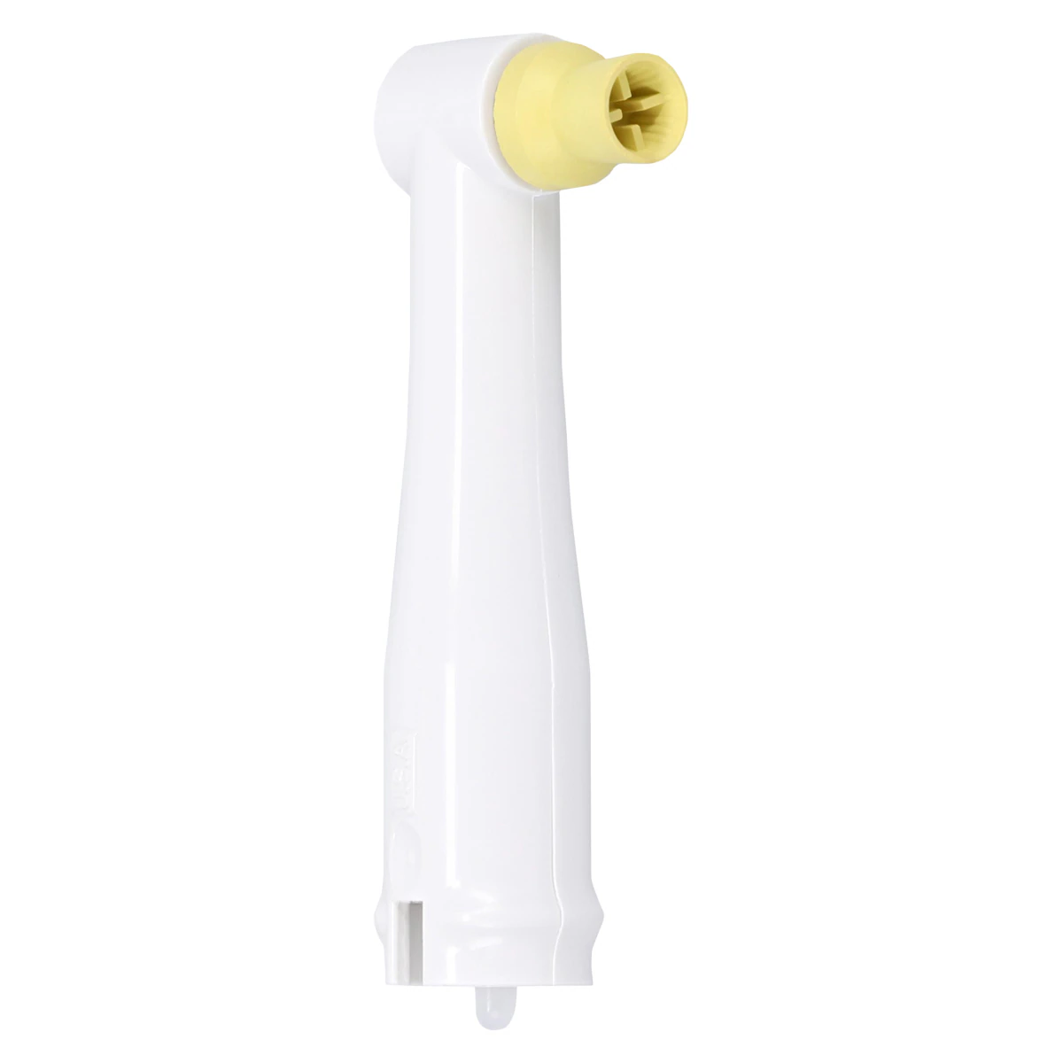 Densco Disposable Prophy Angle, Firm Yellow Snap-On Cups, Latex-Free, 90 Degree, 125/Box, 018150-100